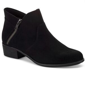 Sun + Stone Black Adelinee Ankle Booties
